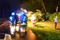 9.6.2014 Sturm Radfahrer vom Baum erschlagen Koeln Flittard Duesseldorferstr